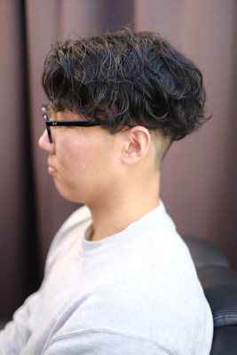 men's barber Amo×スタイル