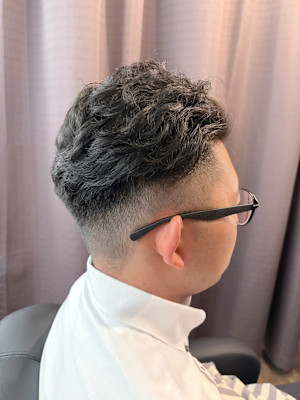 men's barber Amo×スタイル