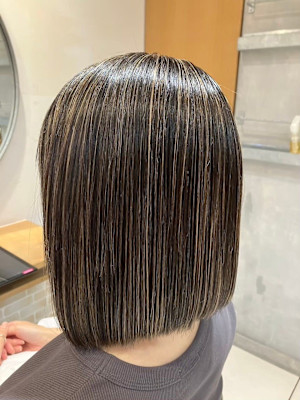 カット、カラー、ハイライト、髪質改善