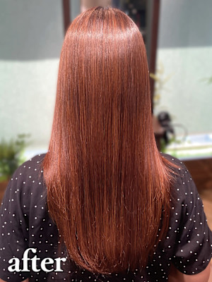 【ロイヤルコース】ダメージレスカラー＋髪質改善トリートメント