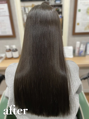 【ロイヤルコース】ダメージレスカラー＋髪質改善トリートメント