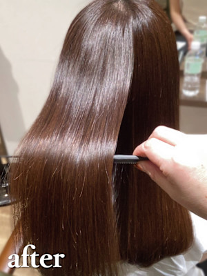 【ダメージレス縮毛矯正】 ［髪質整形］美髪ストレート