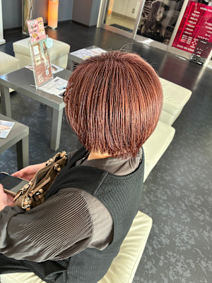 白髪ぼかしハイライト