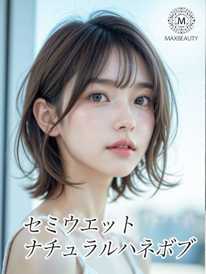 セミウェットナチュラルハネボブ☆銀座/東京駅