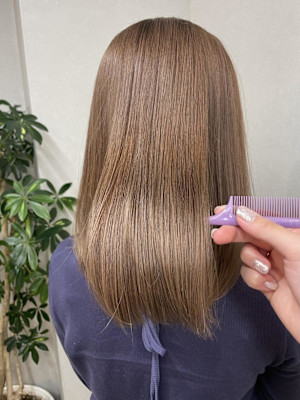 大人かわいい/髪質改善カラー/メテオカラー