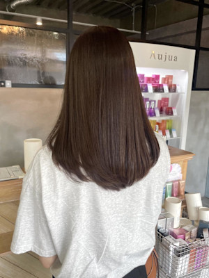 大人かわいい/ブラウンカラー