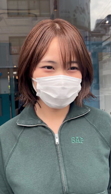 髪質改善ストレートボブ