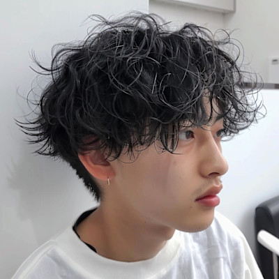メンズ パーマ セット