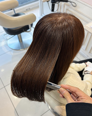 感動の艶髪へ！****髪質改善カラーで叶う