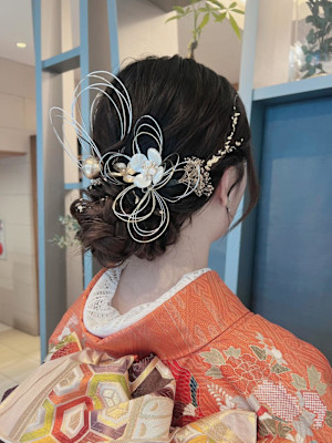 成人式ヘアセット