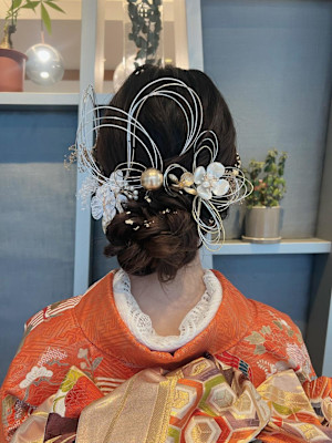 成人式ヘアセット