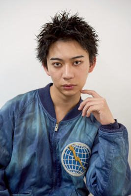 メンズショート/スパイキーショート/アップバングショート