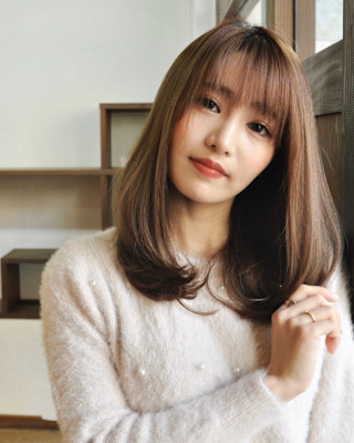 30代40代50代ナチュラルレイヤースタイル