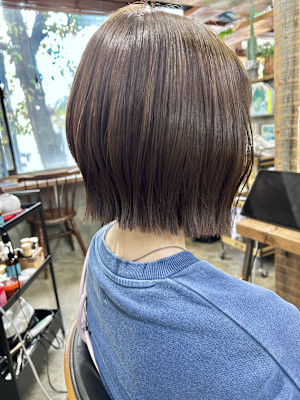 切りっぱなし × ナチュラルオリーブベージュ