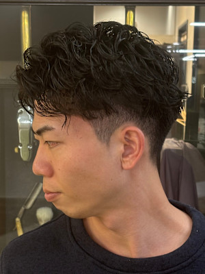 ツイスパ　難波/理容室/メンズカット/barber