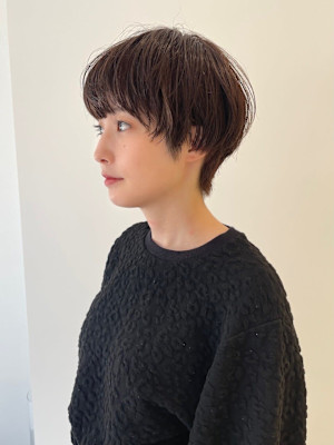 ハイトーンカラー10代20代インナーカラーストレート