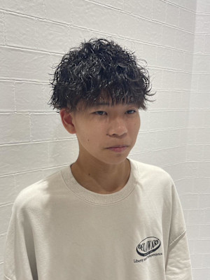 波巻きスパイラル / 波巻きパーマ / メンズパーマ