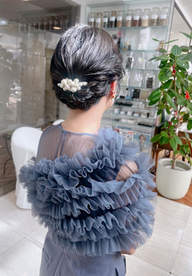 【お呼ばれヘア】