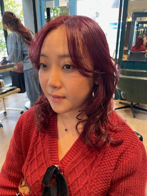 チェリーレッドヘア