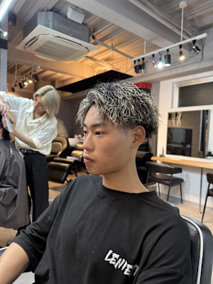 大宮/カット/短髪/毛流れ/センターパート