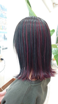 ロングヘアスタイル