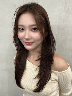 スタイリング簡単レイヤーカット