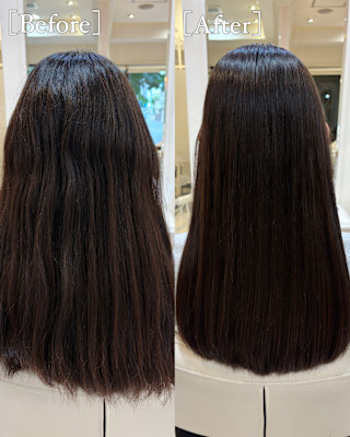 【感動のツヤ髪】クセ・広がり解消！極上ストレートヘア