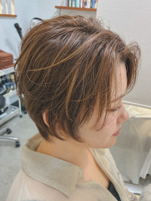 ショート/ハイライト/デザインカラー