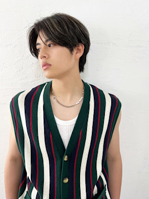 ビジネスOK◎メンズパーマニュアンスパーマ