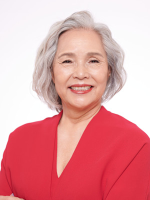 60代・70代で分け目が気になる方に◎ボブパーマスタイル