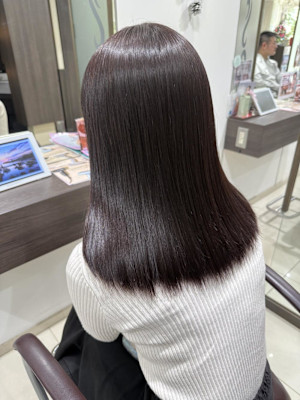 こっくりモーブブラウン