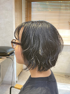 クセ活かしたゆるふわスタイル