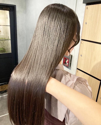 【酸熱トリートメント】艶強化ラベンダーブラウン