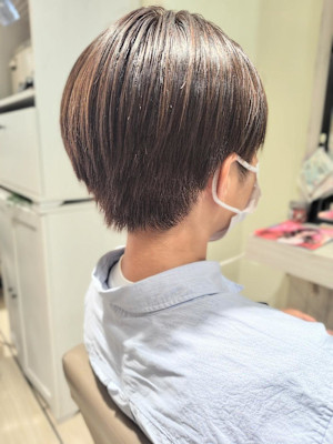 ショートレイヤー/ハンサムショート
