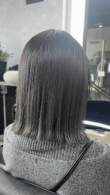 切りっぱなし×グレーブルージュ