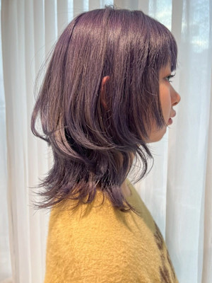 【ChaoMICHI yuika】ラベンダー ウルフカット