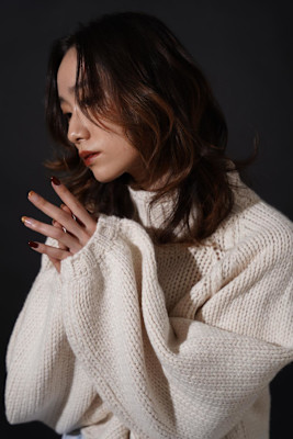 柔らかウェーブ×ナチュラルロブ