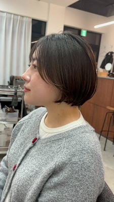 ショートボブ/髪質改善