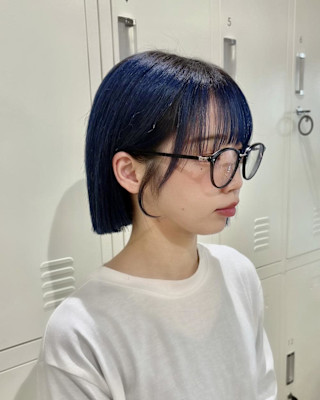 ショート×ボブ×ミニボブ×切りっぱなし×顔まわり×横浜