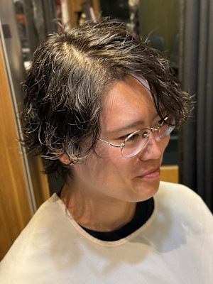 ミディアムロング波巻きスパイラル