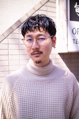 大人気◎オン眉メンズパーマ◎三軒茶屋 RYUKI パーマ