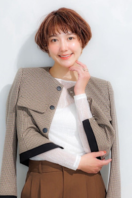 ショートマッシュパーマ