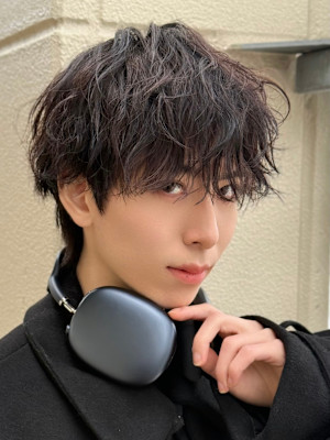 マッシュウルフ【メンズサロンZina天神】