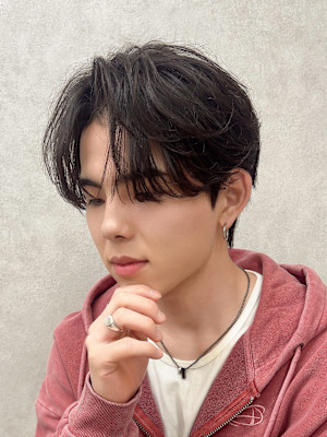 【福岡/天神/メンズカット】シースルーセンターパート