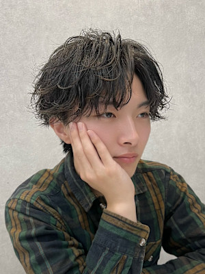 【福岡/天神/メンズパーマ】大人ゆるふわパーマ