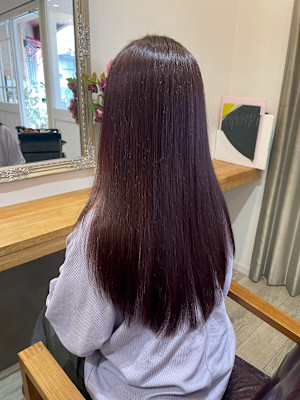 髪質改善　艶ロング　レイヤー