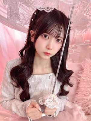 橋本菜々子ちゃん編み上げハーフツイン＊まゆ/小顔/大須 栄