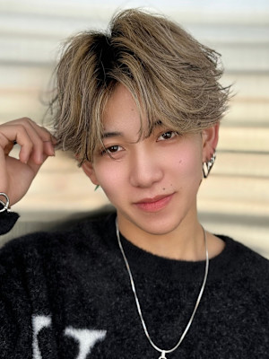 デザインカラー【メンズサロンZina天神】