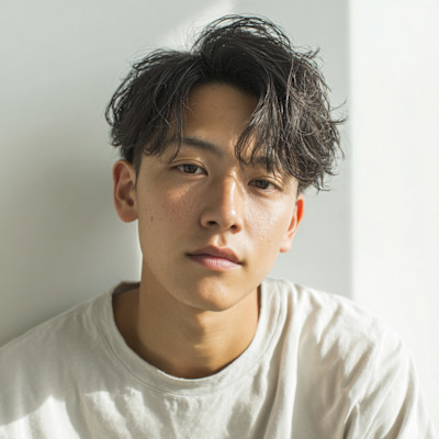 大人メンズカット　清潔感＋カジュアルスタイル　