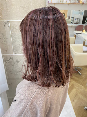 ハイライト×ピンクベージュ[韓国/上尾]